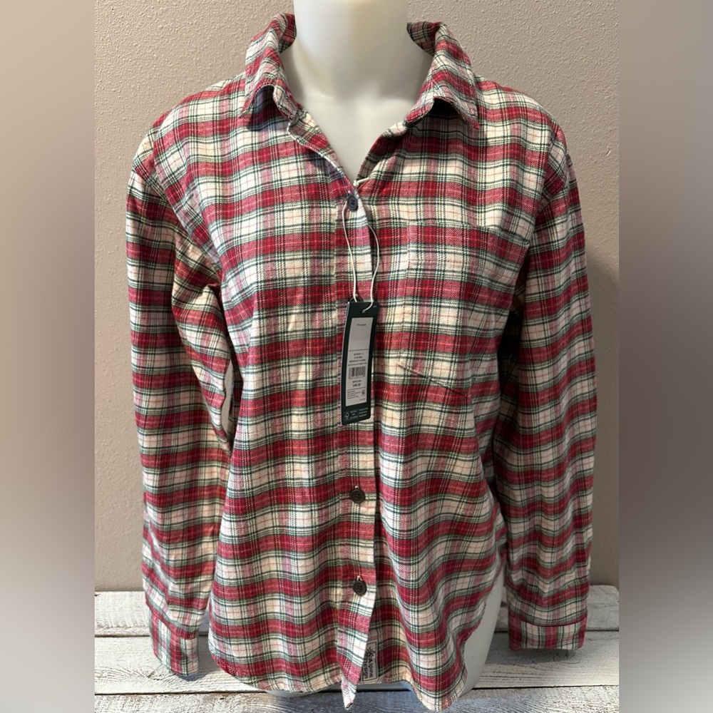 Alpine Design Hike Mid-Weight Plaid Flannel Shirt - NWT